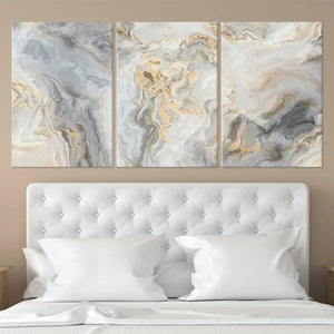 Abstract Marble Layers Wall Art For Bedroom Wall-Stunning Canvas Prints