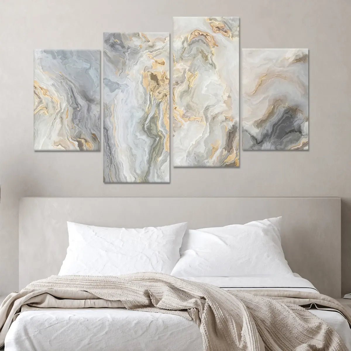 Abstract Marble Layers Wall Art For Bedroom Wall-Stunning Canvas Prints