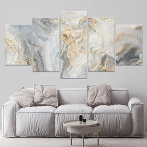 Abstract Marble Layers Wall Art For Bedroom Wall-Stunning Canvas Prints