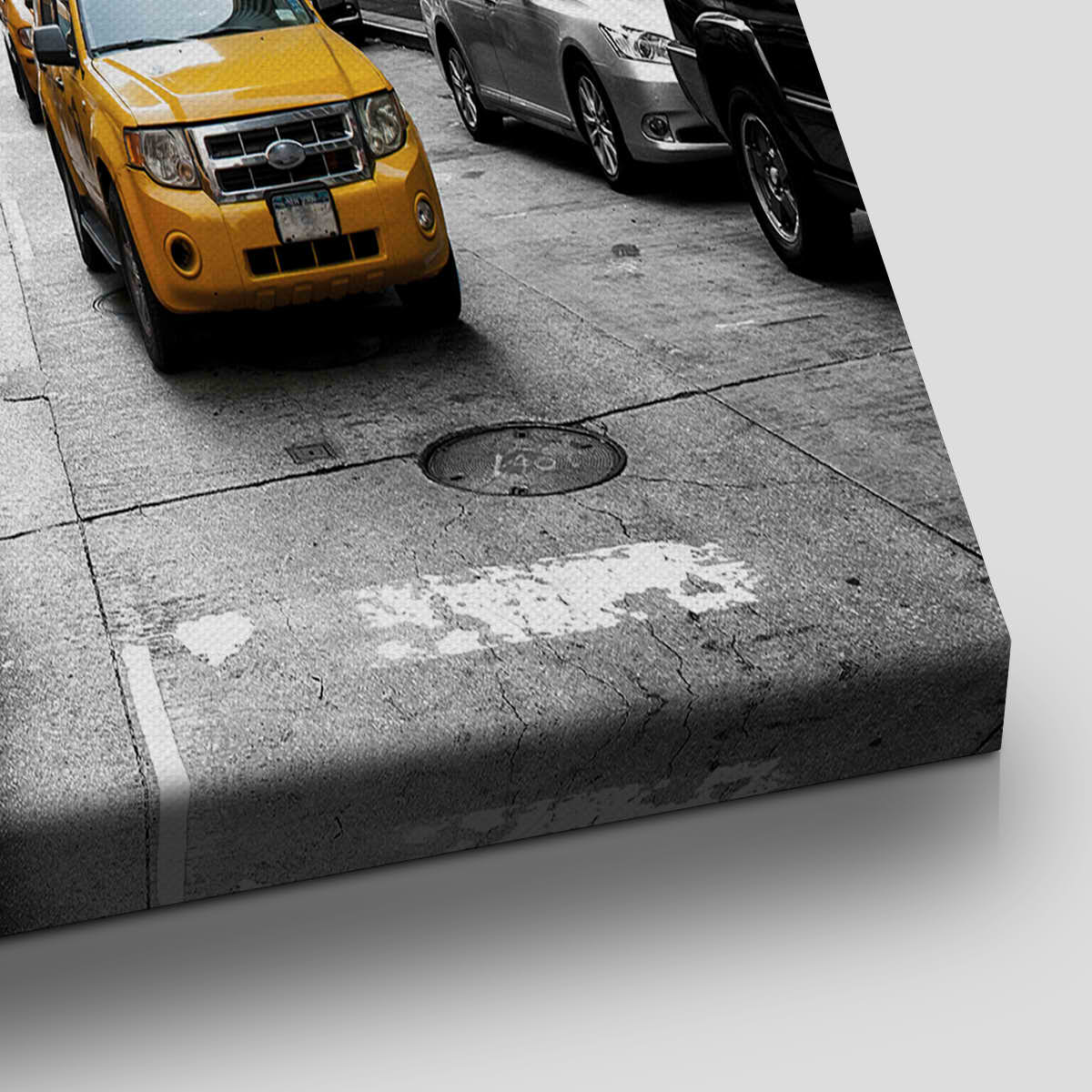 New York City Yellow Taxi Wall Art Canvas-Stunning Canvas Prints