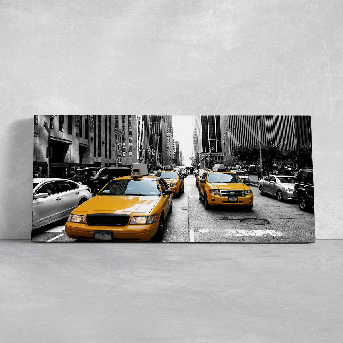 New York City Yellow Taxi Wall Art Canvas-Stunning Canvas Prints