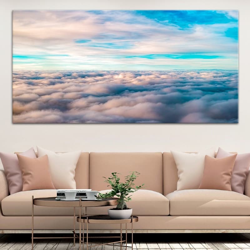 Sky Clouds Wall Art Canvas Print-Stunning Canvas Prints