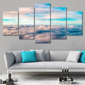 Sky Clouds Wall Art Canvas Print-Stunning Canvas Prints