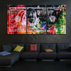 Abstract 100 Dollar Bill Wall Art Canvas Print-Stunning Canvas Prints