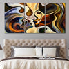 Extra Large Abstract Romantic Couples Wall Art For bedroom Wall-Stunning Canvas Prints