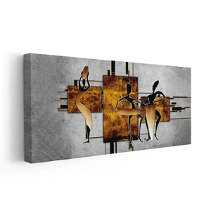 Abstract Dancers Wall Art For Living Room Wall-Stunning Canvas Prints