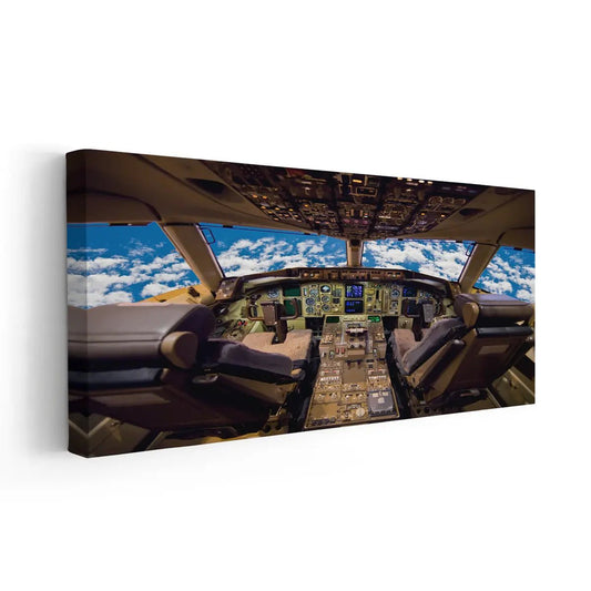 Aircraft Cockpit Wall Art-Stunning Canvas Prints