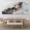 Extra Large Gray Black and Gold Framed Abstract Wall Art For Living Room Wall-Stunning Canvas Prints