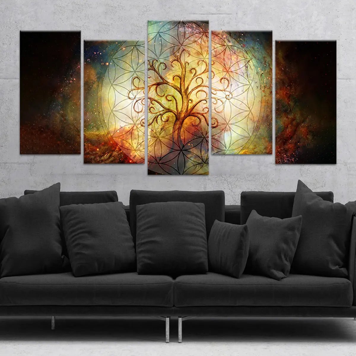 Tree Of Life Painting Wall Art-Stunning Canvas Prints