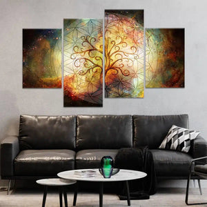 Tree Of Life Painting Wall Art-Stunning Canvas Prints