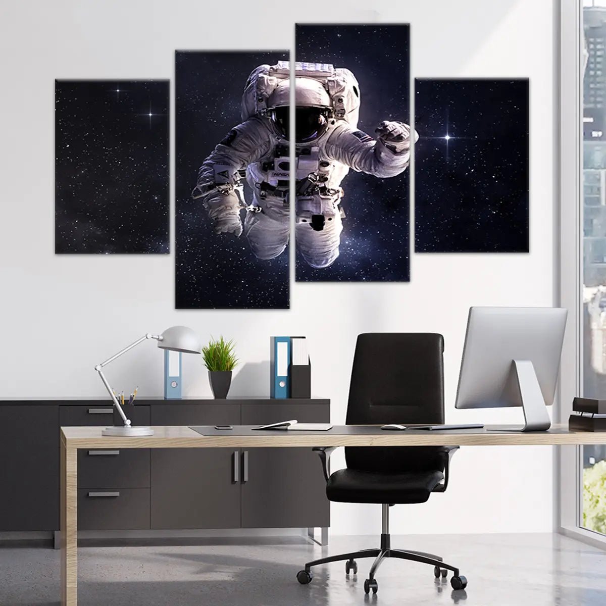 Floating Astronaut Wall Art-Stunning Canvas Prints