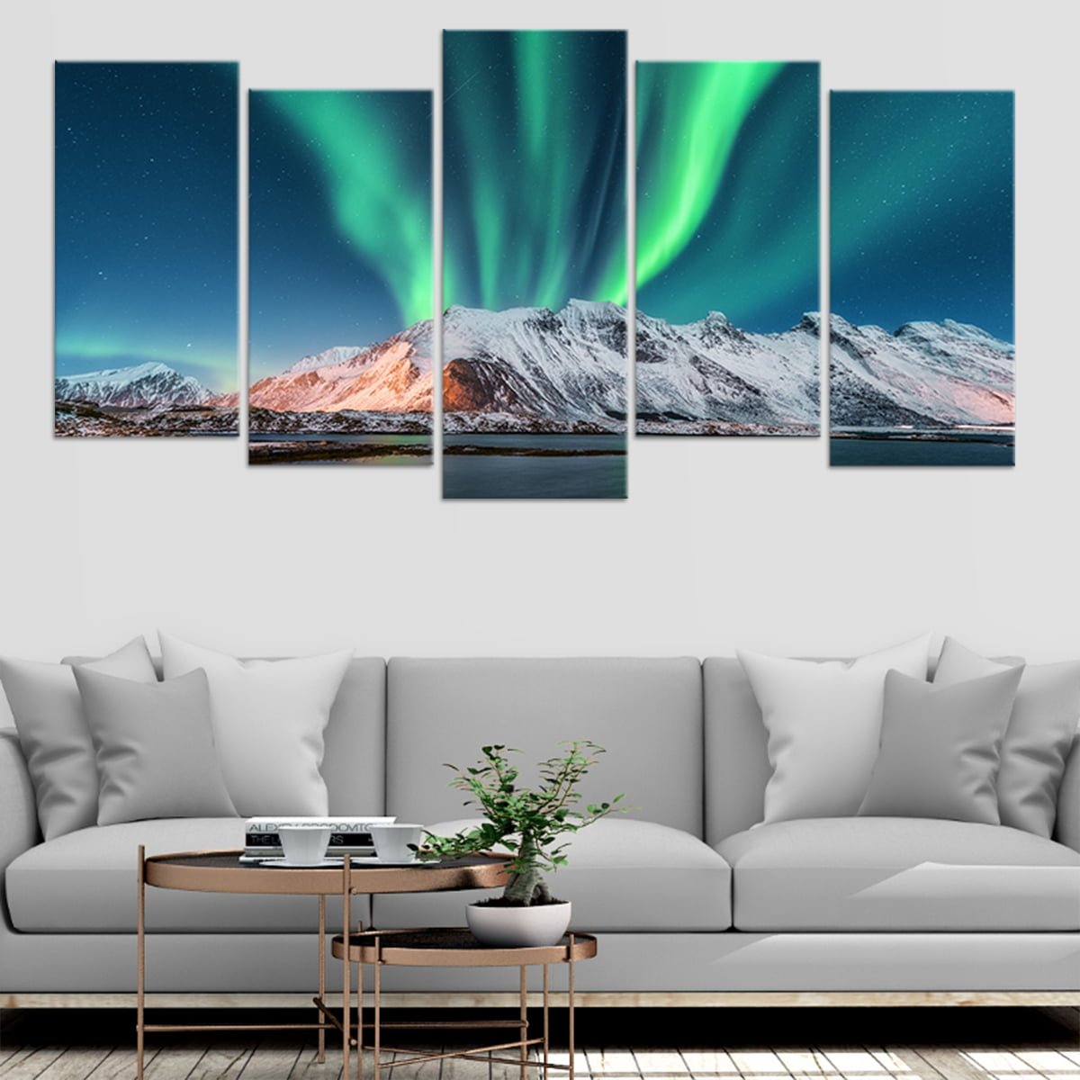 Aurora Northern Lights Wall Art Canvas-Stunning Canvas Prints