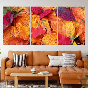 Autumn Leaves Wall Art Canvas Print-Stunning Canvas Prints