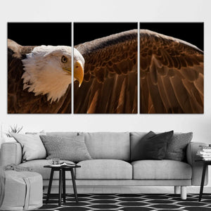 Majestic Bald Eagle Wall Art Canvas-Stunning Canvas Prints