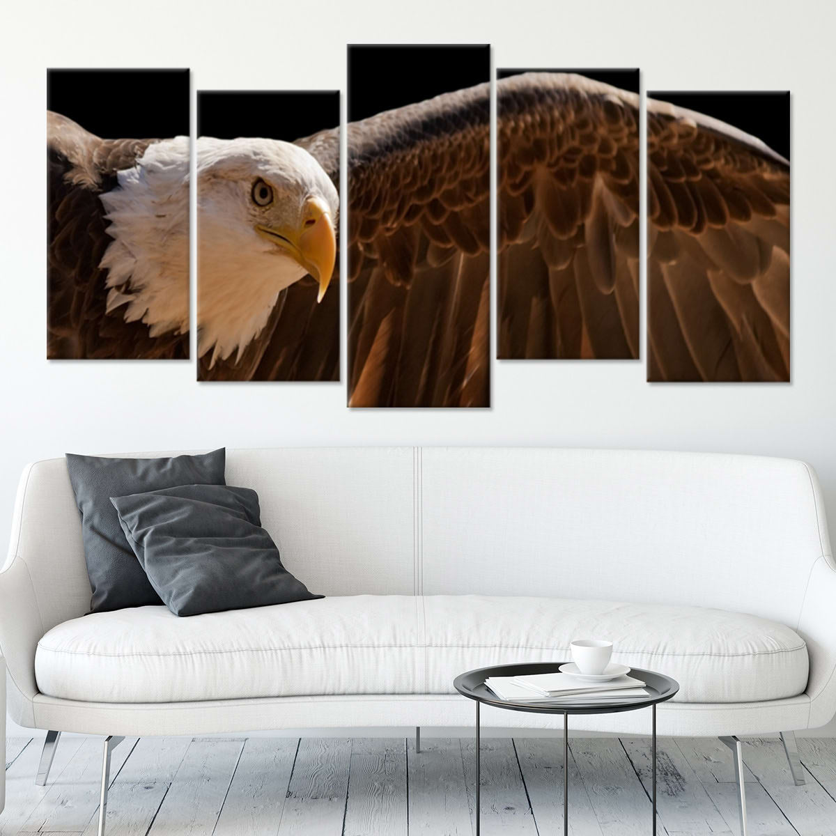 Majestic Bald Eagle Wall Art: Large Canvas Print, Art Print & Painting