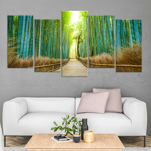 Bamboo Forest Wall Art Canvas-Stunning Canvas Prints