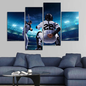 Baseball Game Wall Art Canvas Print-Stunning Canvas Prints