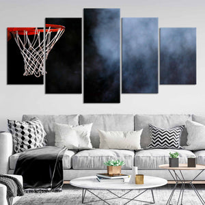 Basketball Hoop Wall Art Canvas Print-Stunning Canvas Prints