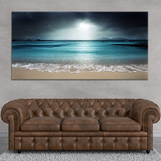 Twilight Beach Wall Art Canvas-Stunning Canvas Prints