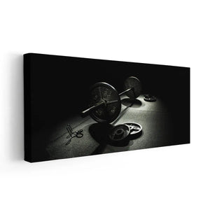 Weightlifting Training Wall Art Canvas Print-Stunning Canvas Prints