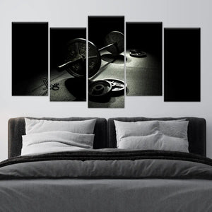 Weightlifting Training Wall Art Canvas Print-Stunning Canvas Prints