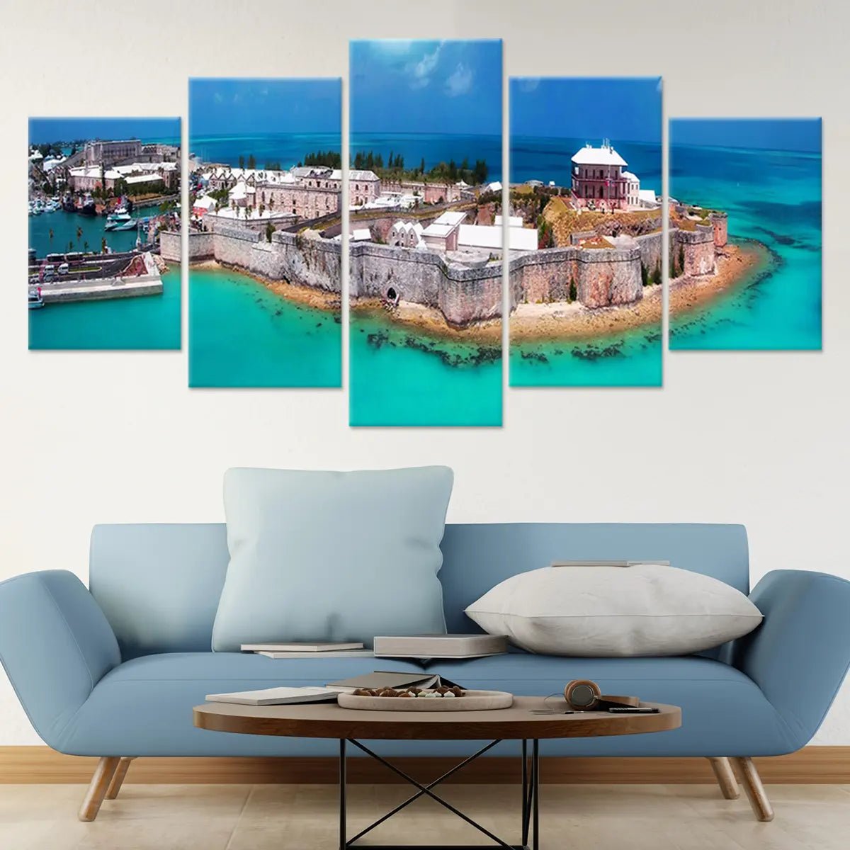 Bermuda Fort Wall Art Canvas-Stunning Canvas Prints