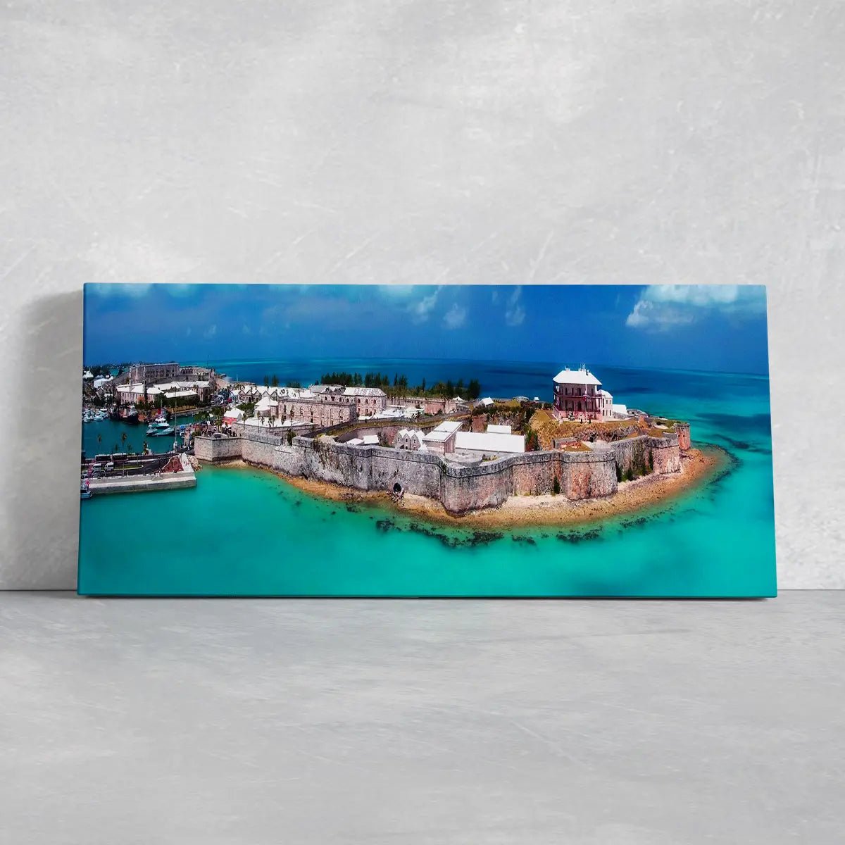 Bermuda Fort Wall Art Canvas-Stunning Canvas Prints