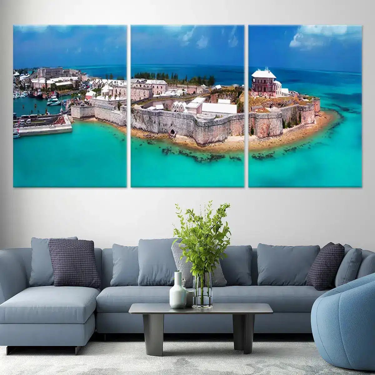 Bermuda Fort Wall Art Canvas-Stunning Canvas Prints