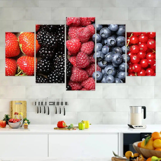 Mixed Berries Wall Art Canvas Print-Stunning Canvas Prints