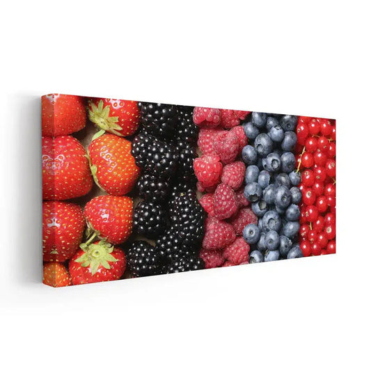 Mixed Berries Wall Art Canvas Print-Stunning Canvas Prints