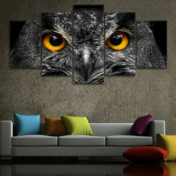 ARTCANVAS Flying Owl Home Decor Canvas selling Art Print