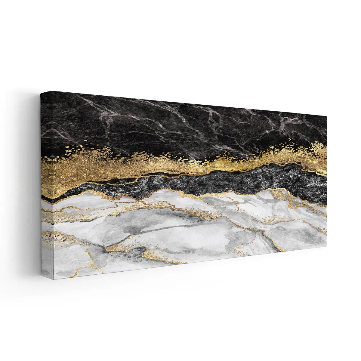 Gold Foil Abstract Wall Art-Stunning Canvas Prints