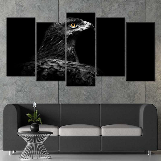 Black Eagle Wall Art Canvas-Stunning Canvas Prints