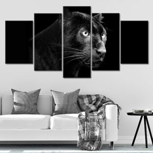 Wild Black Panther Wall Art Canvas-Stunning Canvas Prints