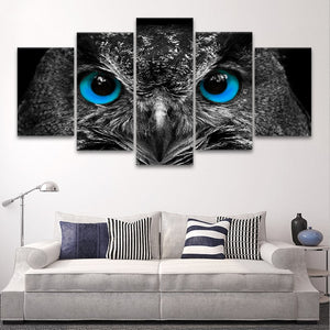 Grey Owl Wall Art Canvas-Stunning Canvas Prints