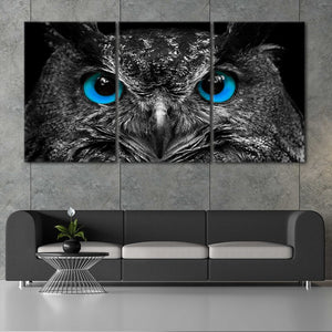 Grey Owl Wall Art Canvas-Stunning Canvas Prints