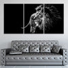 3 piece lion canvas -Stunning Canvas Prints