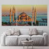 Blue Mosque Artwork Canvas, Large Islamic Wall Art, Istanbul wall art, serenity prayer wall art