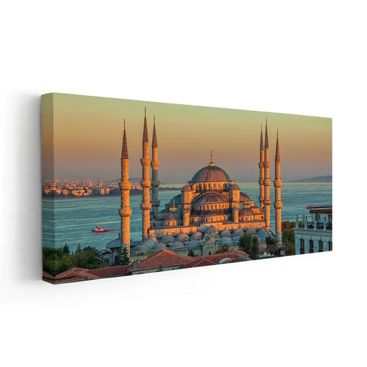 The Blue Mosque Wall Art Canvas Print-Stunning Canvas Prints