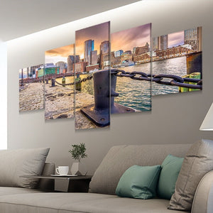 Boston Skyline Wall Art Canvas-Stunning Canvas Prints