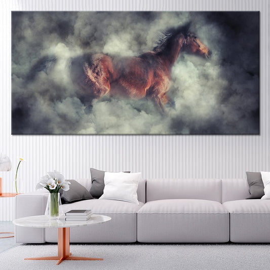 Mystic Stallion Horse Wall Art Canvas-Stunning Canvas Prints