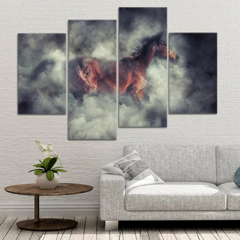 Mystic Stallion Horse Wall Art Canvas-Stunning Canvas Prints