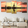 Sunset Large Buddha Wall Art Canvas Print-Stunning Canvas Prints