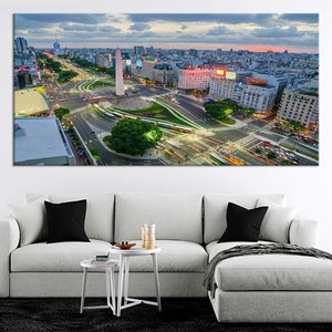 Buenos Aires Skyline Wall Art Canvas-Stunning Canvas Prints