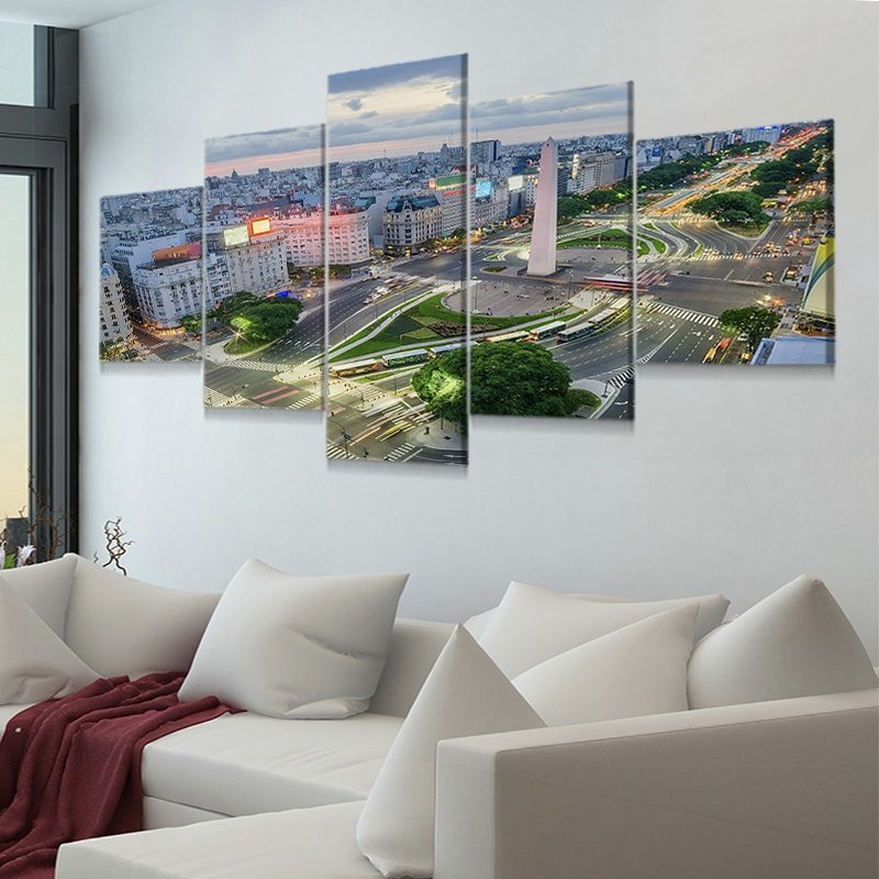 Buenos Aires Skyline Wall Art Canvas-Stunning Canvas Prints