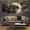 Moon Cabin Wall Art Canvas Print-Stunning Canvas Prints