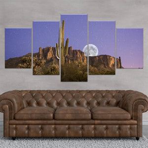 Arizona Superstition Mountains Wall Art Canvas-Stunning Canvas Prints