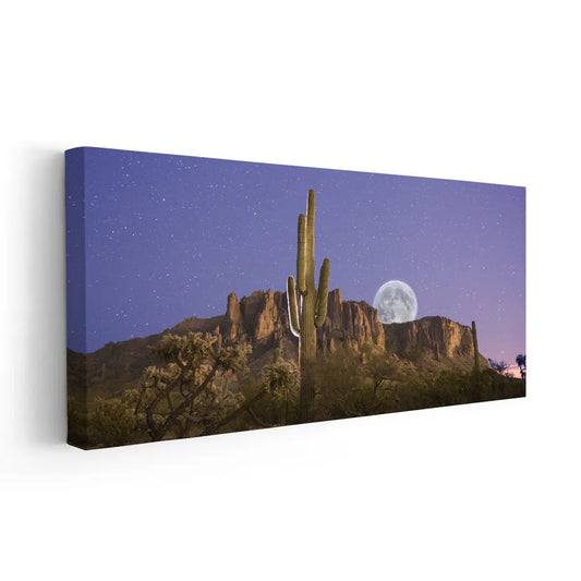 Arizona Superstition Mountains Wall Art Canvas-Stunning Canvas Prints