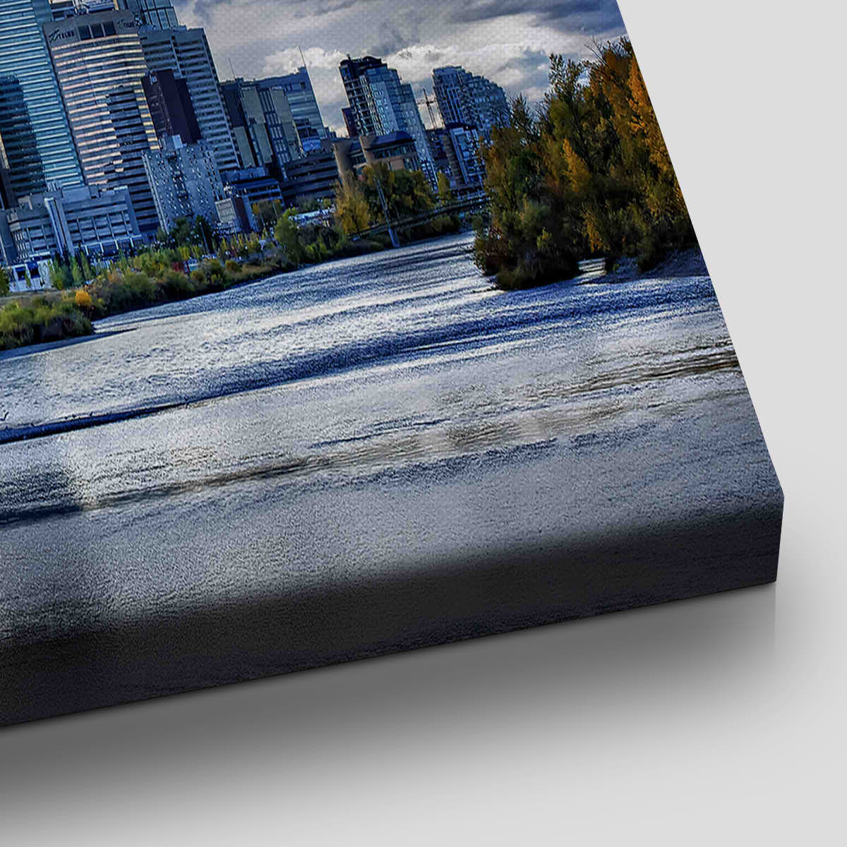 Calgary Alberta Skyline Wall Art Canvas-Stunning Canvas Prints