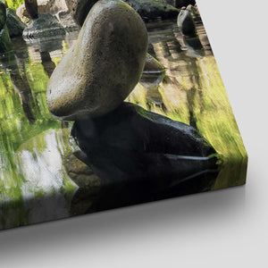 Zen Rock Garden Wall Art Canvas-Stunning Canvas Prints